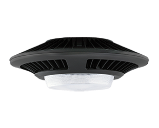 Garage Ceiling 78W, 3000k, Led, Dimmable with Prismatic Lens, Bronze