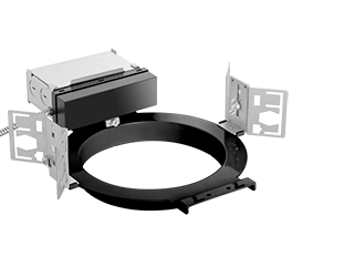 Rough-In 4 Inch Round 12W, 0-10V, Dimmable Elv Triac