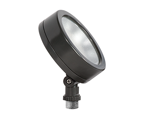Leslie Bullet Flood, 13W, LED 120V, 5000k, 80 CRI, Bronze