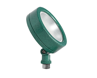 Leslie Bullet Flood, 13W, LED 120V, 4000k, 80 CRI Verde, Green