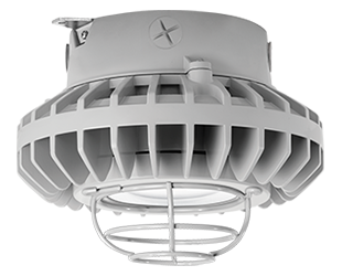 Hazardous, . LED 80W, 5000k, LED Ceiling Cl, Dimmable Flat Lens Wire Gd Gray