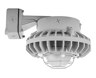 Hazardous, . LED 80W, 5000k, LED Wall bracket with Fr, Dimmable Globe Wire Gd Gray