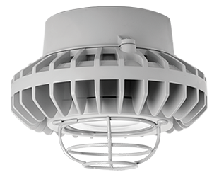 Hazardous, . LED 80W, 5000k, LED Pendant Cl, Dimmable Flat Lens Wire Gd Gray