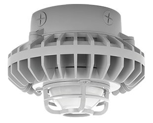 Hazardous, . LED 80W, 5000k, 480V Ceiling LED, Frosted Globe Die Cast Gd