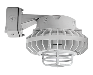 Hazardous, . LED 80W, 5000k, 480V Wall bracket LED, Clear Flat Lens Die Cast Gd