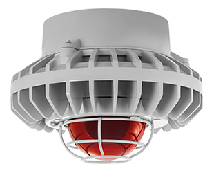 Hazardous, . LED 80W, 5000k, LED Pendant Reb, Frosted Globe Wire Gd Gray