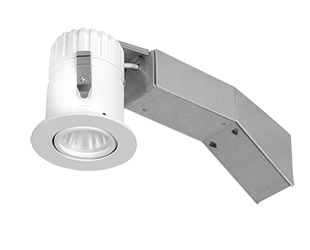 Remod 2 Inch Rnd Adj 8W,3, 5000k, 90CRI LED Triac 30Deg 1/2 Inch Trim, White