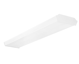 Surface Wrap 4Ft 36W,Battery Back-up 3500k, 120-277V, White, 0-10V, Dimmable