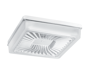 Porto Xl 18 inch 105W,Neutr , Battery Back-up, LED, 120-277V, polycarbonate Lens, White