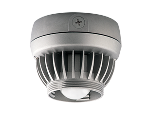 Vaporproof 26W, 5000k, Ceiling LED 277V Swivel Photocell No Globe No Guard