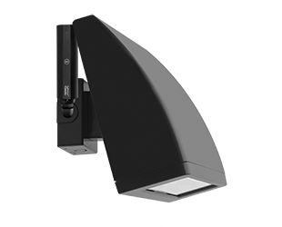 Wallpack 104W, 4000k, Bilevel 120V Swivel Photocell 4 X 26W, White