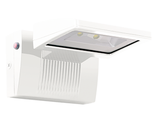 Lpack Wallpack 18W, 4000k, LED with 120V Swivel Photocell Junc Box, Bronze