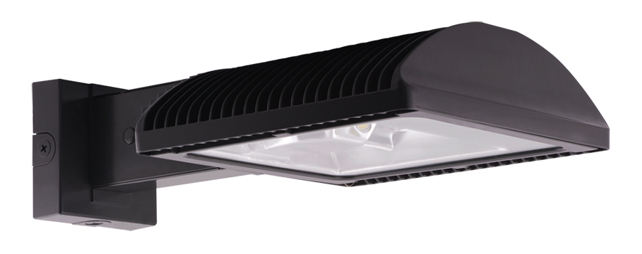 Lpack Flat Wallmount 105W, LED Type II, 120-277V, Dimmable, 4000k, White