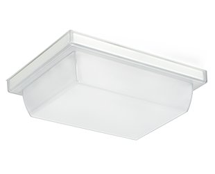 Vandalprood LED, Vandalproof 12W, 4000k, LED Ceiling Mount 6 Inch X 8 Inch