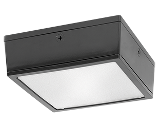 Vandalprood LED, 40W, 5000k, Flat, Frosted 480V, 0-10V Swivel Photocell, Bronze