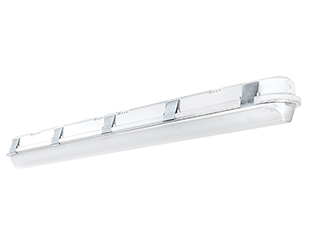 Linear Washdown 4Ft 50W, 3500k, Battery Back-up, LED, 120-277V, 0-10V, Dimmable