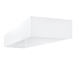 Lpanel 1X4 Surface Mounting Kit, White