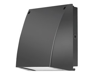 Slim Wallpack 37W, 5000k, LED 480V, Bronze Wp1