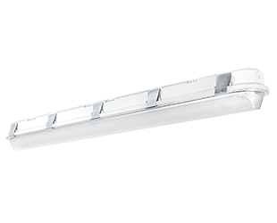 RAB SHARK4-50W/D10/6C LINEAR WASHDOWN 4FT 50W 5K LED 120-277V DIMMABLE 6FT 5WIRE CORD WHITE