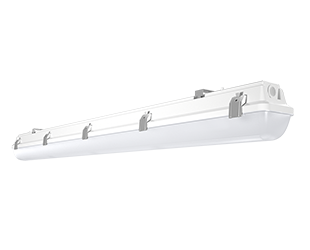 Seal Linear Washdown 4Ft 25W, 5000k, LED, 120-277V D10 Ind, White