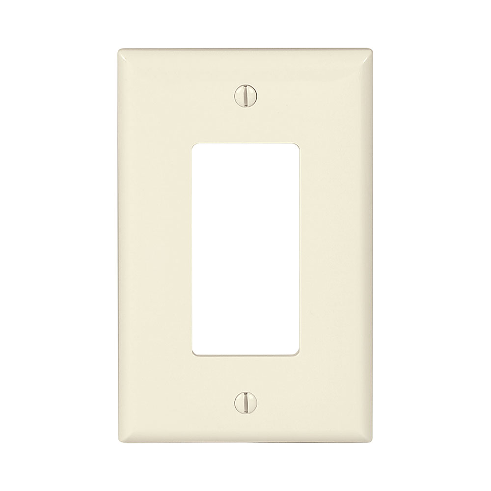 Wallplate 1G Decorator Poly Mid LA 10PK 4749407