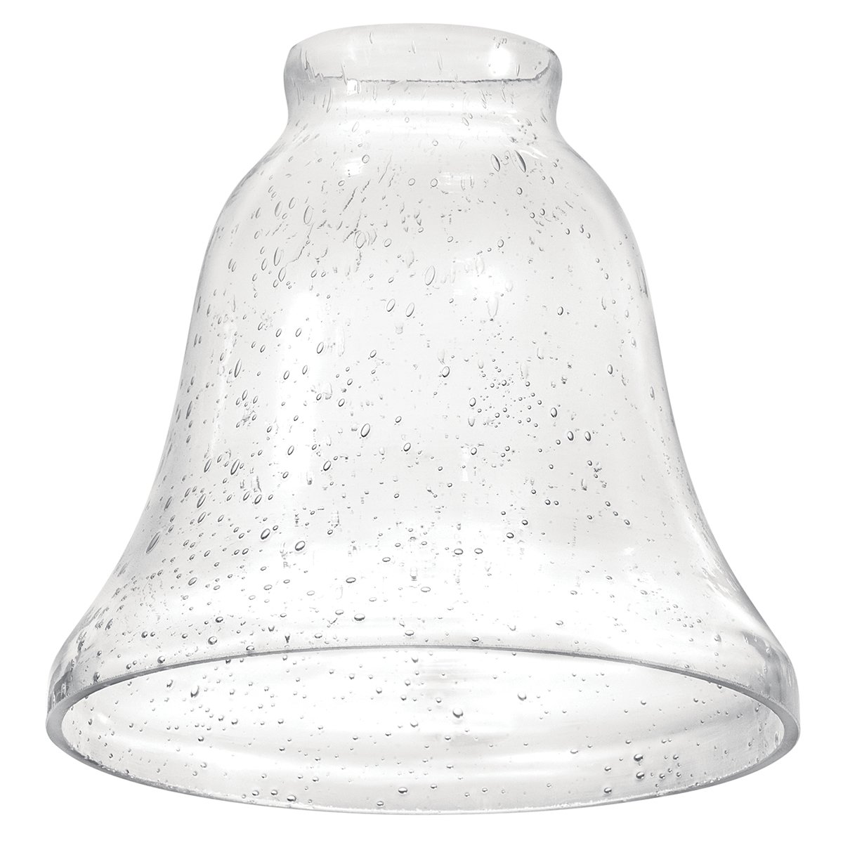 2.25in. Seeded glass ceiling fan shade