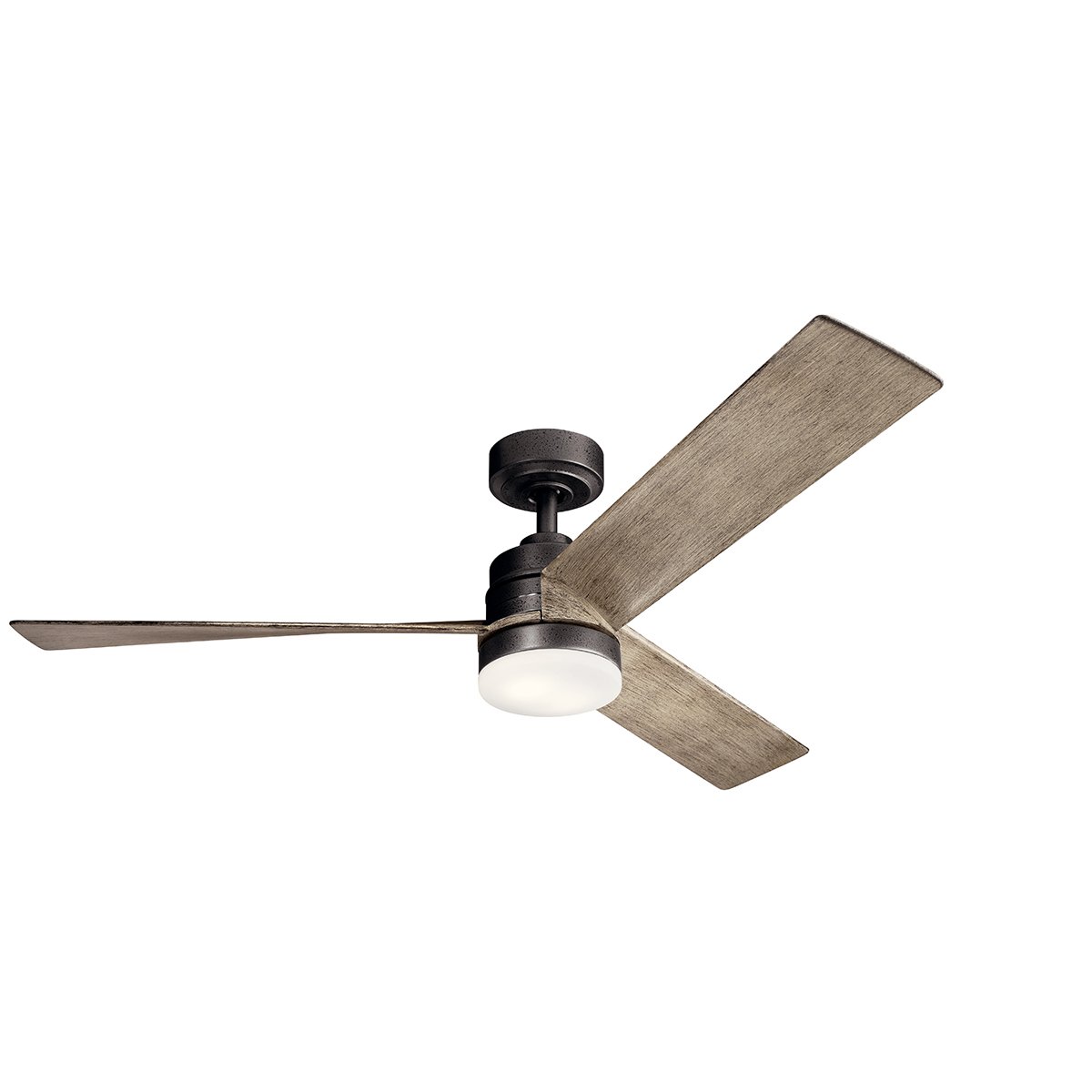Product image for Kichler 300275AVI Spyn LED 52" Ceiling Fan Anvil Iron