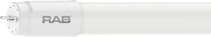 LED Tube T8 Glass 4Ft Type A 15W, 80CRI, 4000k, 2200Lm