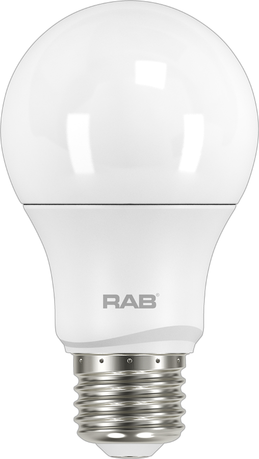 LED Bulb A19 5.7W,40 EQ, 480Lm, Base E26, 80CRI, 4000K, Dimmable