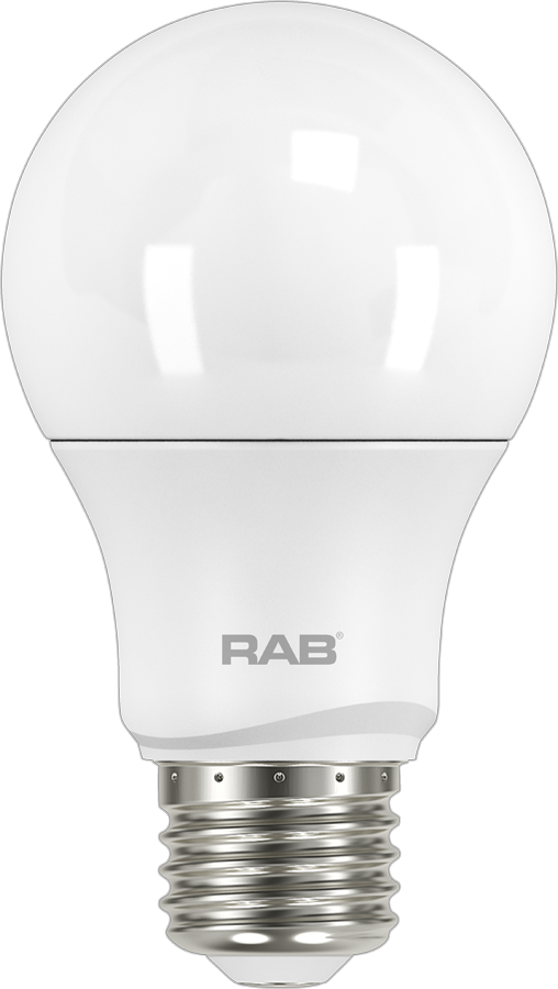 LED Bulb A19 5.7W,40 EQ, 460Lm, Base E26, 80CRI, 2700K, Dimmable