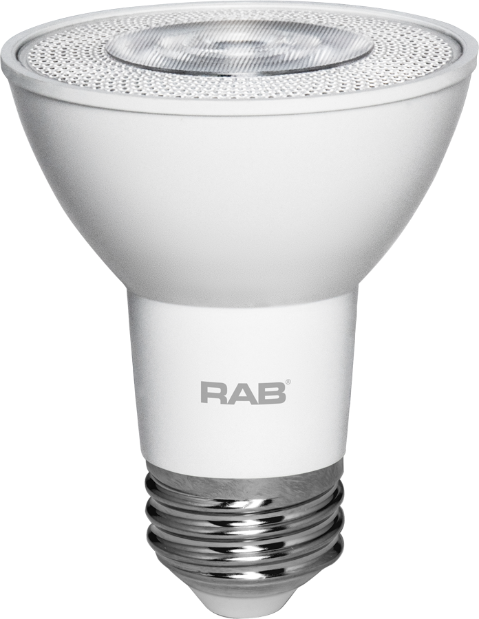 Par20 7W,50 EQ, 550Lm, Base E26, 90CRI, 3000k, Dimmable 25Deg
