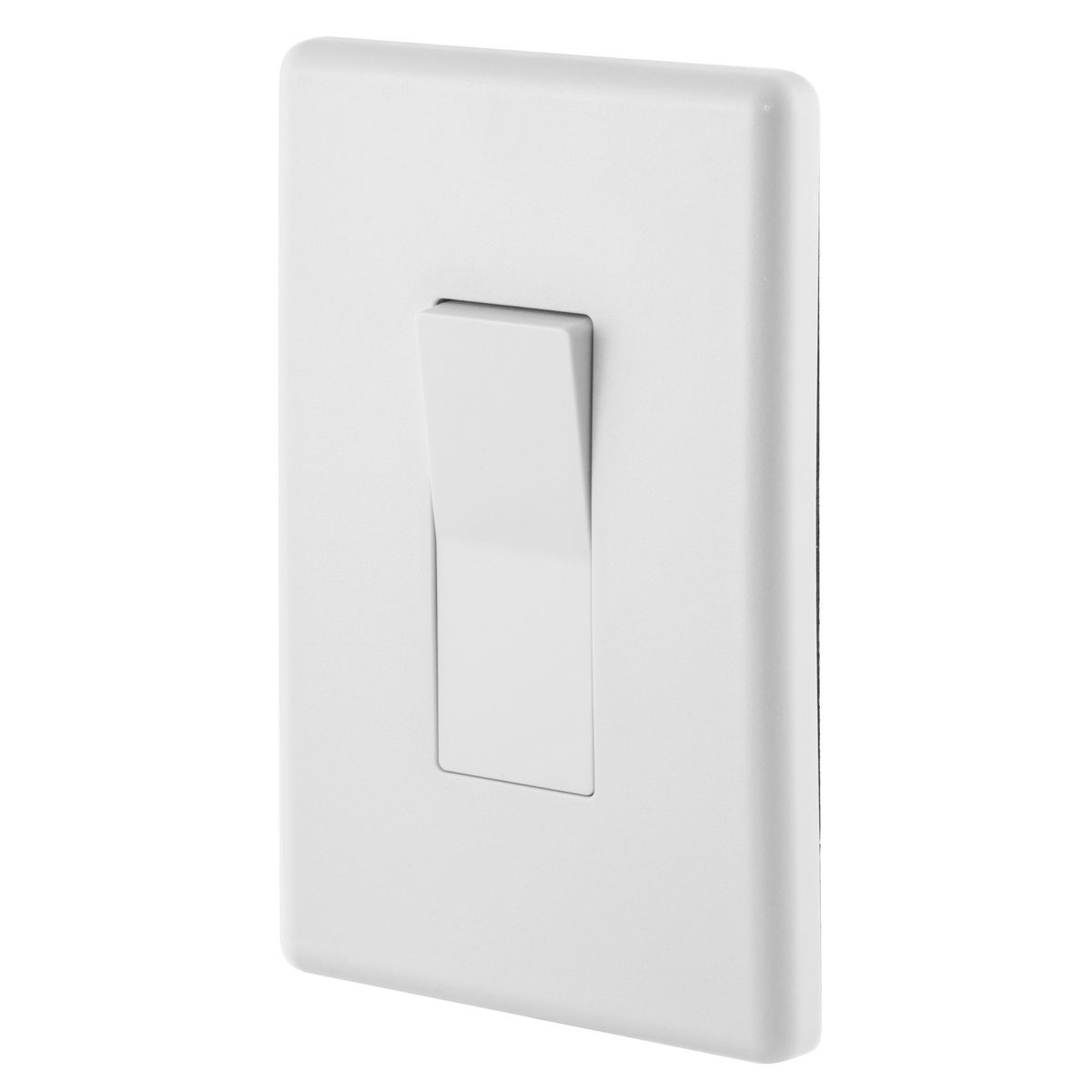 Hubbell Wiring Device Kellems, Switches and Lighting Control,Rocker/Decorator, Residential Grade, Single Pole, 20A 120/277V AC,Weather Resistant, White