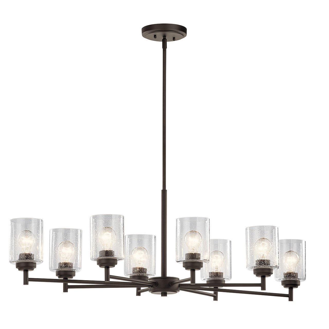 Product image for Kichler 44035OZ Winslow™ 8 Light Chandelier Olde Bronze®