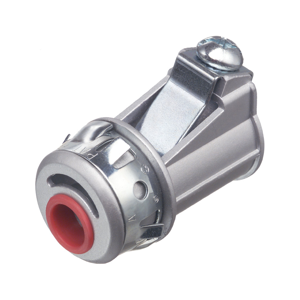 Stop wasting time with set screws, locknuts, and clamps. Instead, use Arlington's SNAP2IT line of connectors for quick and easy installations. The tool-less design accepts many cable types, simply snap the cable into the fitting and snap it into the box. That is all there is to it. The fitting is zinc die-cast for strength and longevity, is cULus listed, and has an insulated throat to keep the conductor protected. Fits a 1/2
