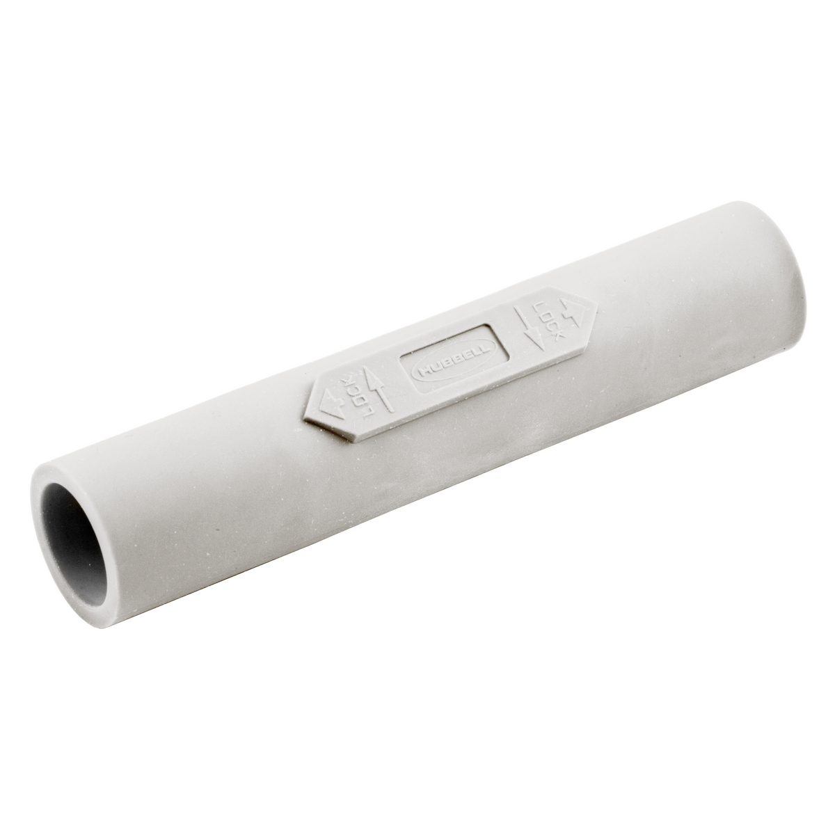 Hubbell Wiring Device Kellems, Single Pole Products, Double MaleCoupler, 150 Amp Series, White