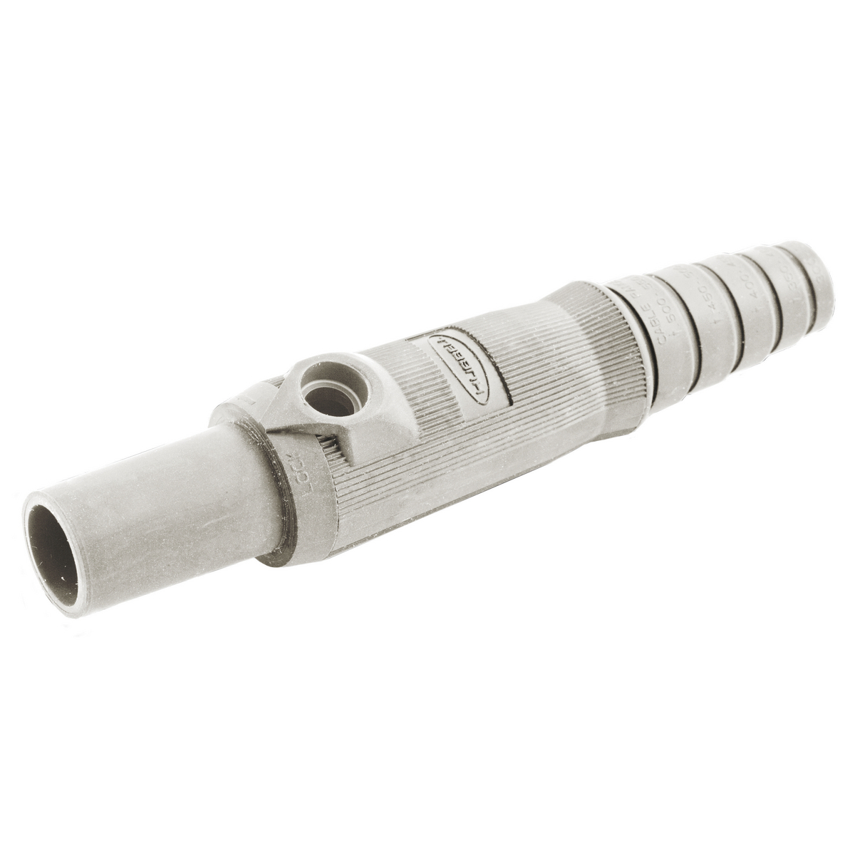 Hubbell Wiring Device Kellems, Single Pole Products, Replacement FemalePlug Body, 150 Amp Series, White