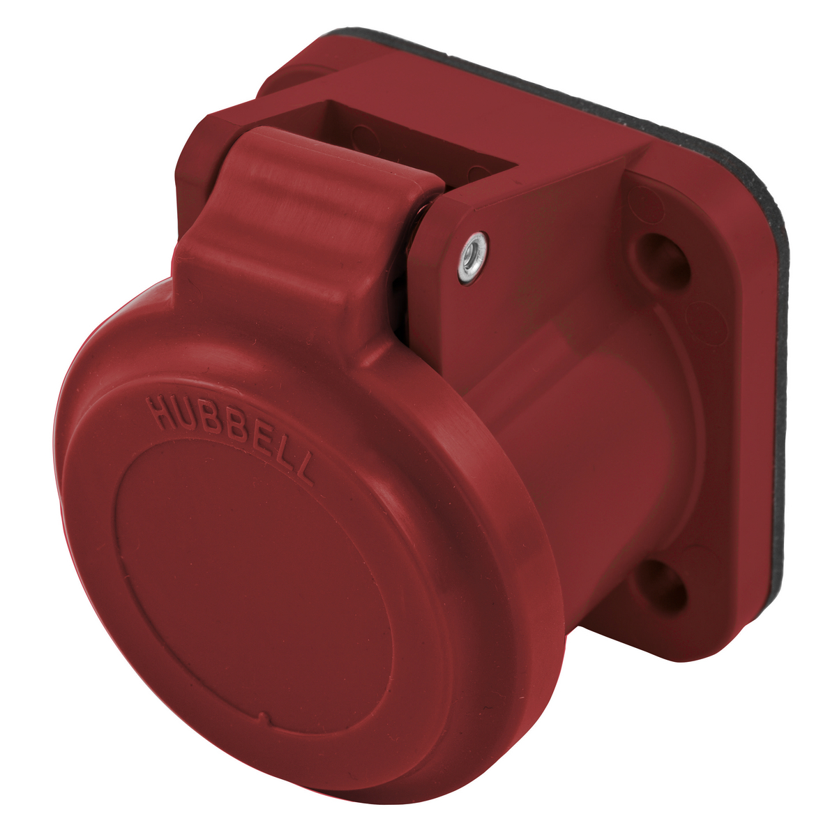 Hubbell Wiring Device Kellems, Single Pole Products, Non-Metallic Cover,Red