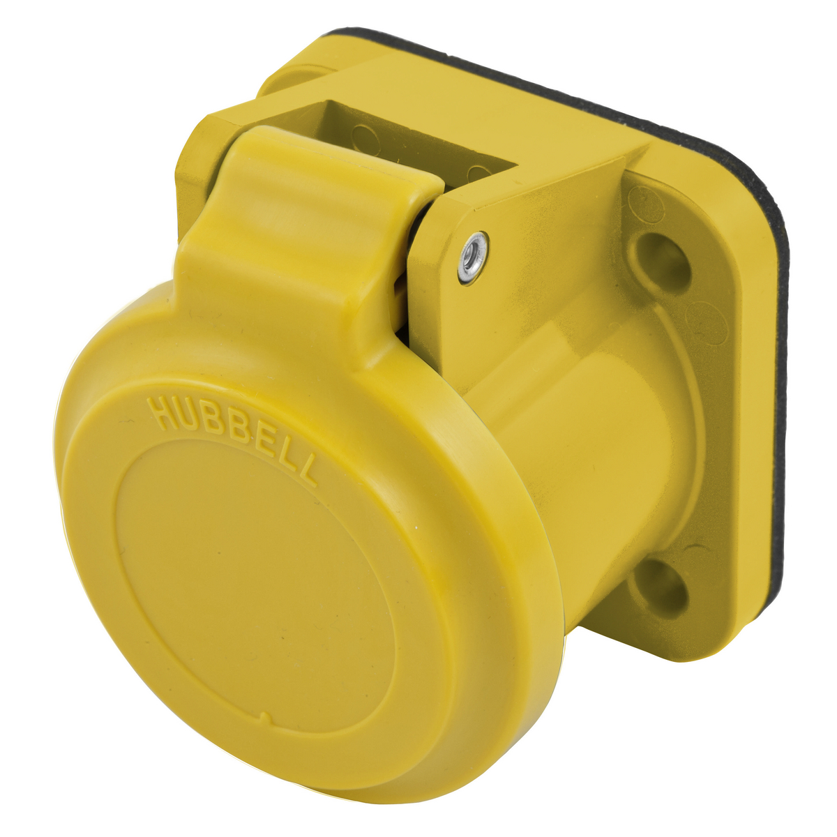 Hubbell Wiring Device Kellems, Single Pole Products, Non-Metallic Cover,Yellow