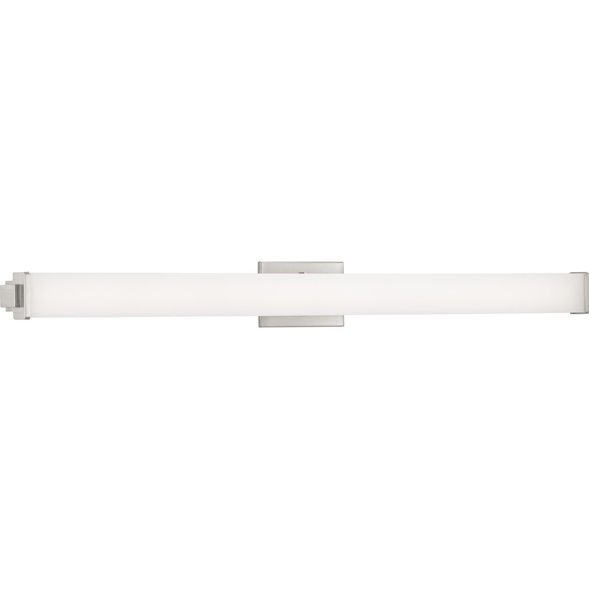Phase 2.1 features a thin, acrylic lens that provides even illumination. This specially designed 48in. linear bath fixture delivers ambient light to surfaces free of shadows. Phase 2.1 is a perfect addition to modern applications. An integrated LED source provides energy and cost savings benefits. Can be installed vertically or horizontally.