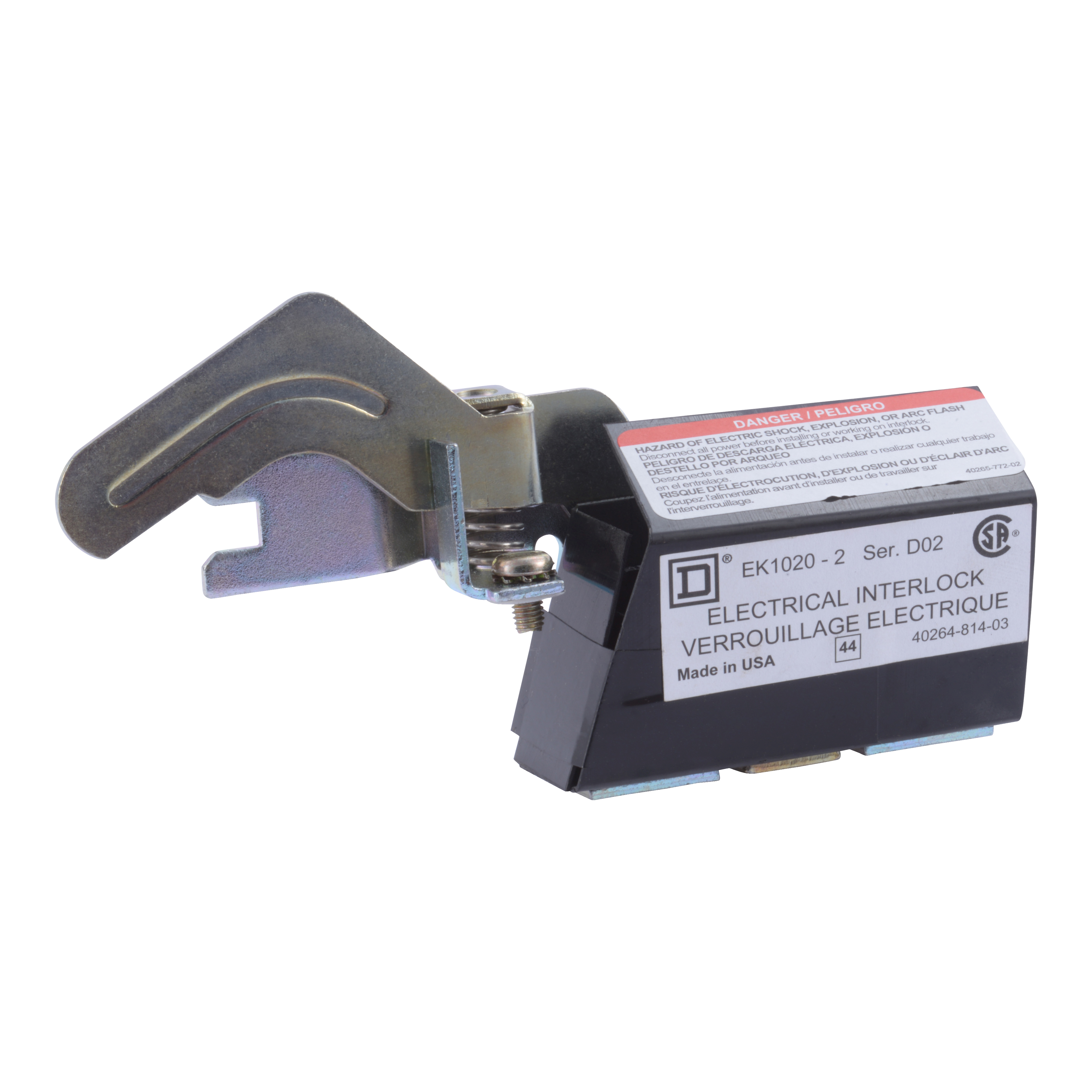 SQUARE D EK10202 KIT ELECTRICAL INTERLOCK SWITCH Gordon Electric