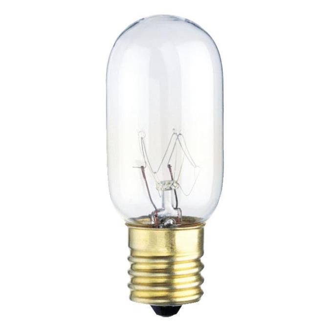 25W T8 Incandescent Clear E17 (Intermediate) Base, 120 Volt, Card