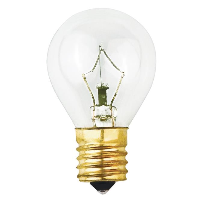 40W S11 Incandescent Clear E17 (Intermediate) Base, 120 Volt, Card