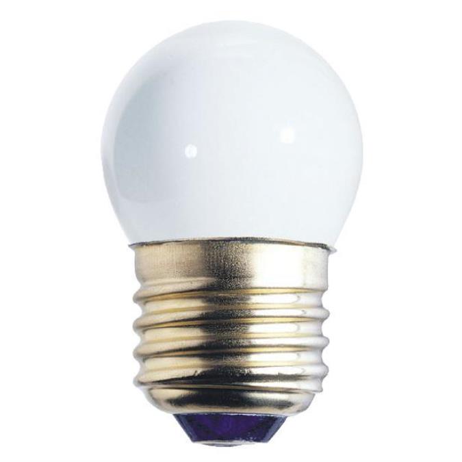 7.5W S11 Incandescent White E26 (Medium) Base, 120 Volt, Card