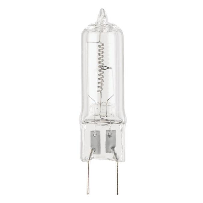 100W T4 JCD Halogen Clear GY8.6 Base, 120 Volt, Card