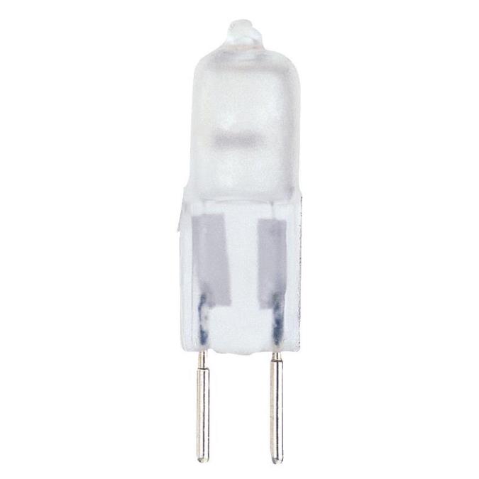 20W T3 JC Halogen Low Voltage Frost G4 Base, 12 Volt, Card