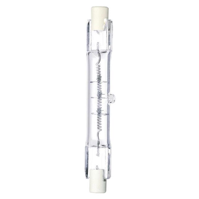 250W T3 Halogen Double-Ended Clear RSC Base, 120 Volt, Card