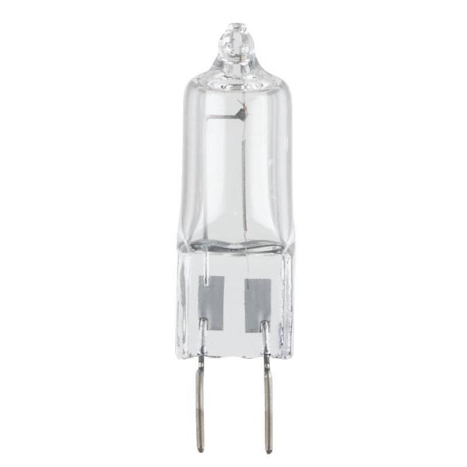50W T4 JCD Halogen Clear G8 Base, 120 Volt, Card