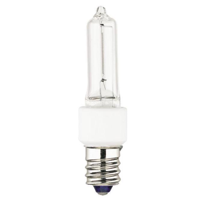 40W T3 Halogen Single-Ended Xenon Krypton Clear E12 (Candelabra) Base, 120 Volt, Box