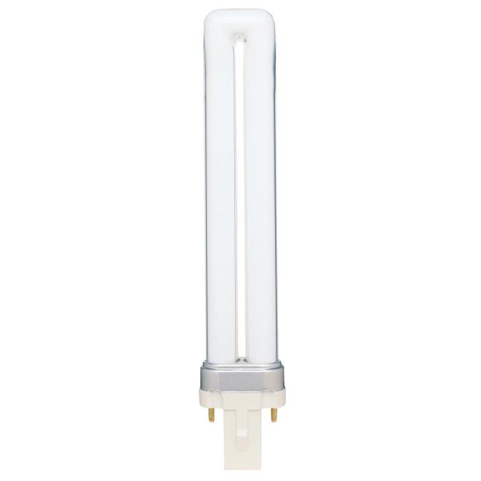 Product image for WEST 3704200 9 Watt Twin Tube CFL L