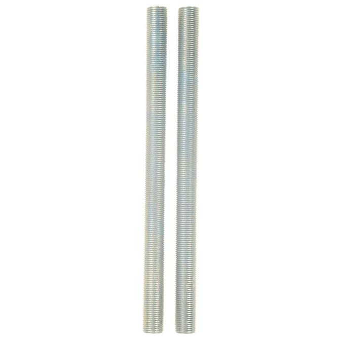 2 Steel Nipples Zinc-Plated 4